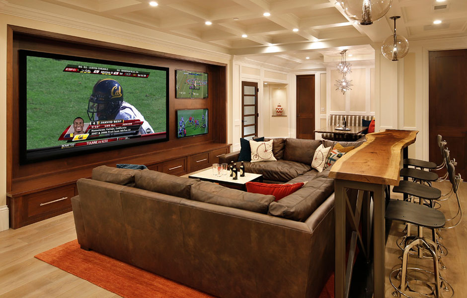 living room man cave competition